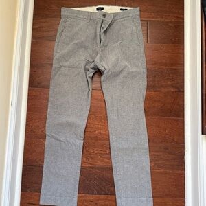 J. Crew Men's Light Gray Chinos